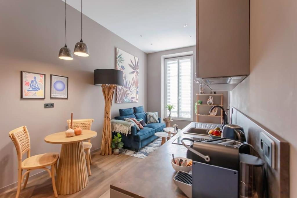 #61 1 Bdr Rossini Balcony Ac Appartement *